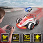 LOOZIX Upgraded Remote Control Car 360 Spins RC Car 2- in-1 Anti-Gravity RC Racer Wheelie Drift Stunt Car with Lights&Music Birt