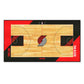 FANMATS - 9386 NBA Portland Trail Blazers Nylon Face NBA Court Runner-Large 29.5x54