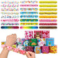 JoyRapt 100PCS Slap Bracelets for Kids 8-12 Party Favors, Christmas Gifts for Kids Slap Bracelets Bulk Classroom Prizes, Snap Br