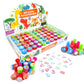 TINYMILLS 60 Pcs Animals Assorted Stampers for Kids Party Favor Goodie Bag Prizes Classroom Rewards Pinata Filler Arts and Craft