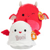 Squishmallows 10 Ghost & Devil 2-Squish Halloween Pack - Get Two Jumbo Official Jazwares 10 Plush for Less - Collectible Soft & 