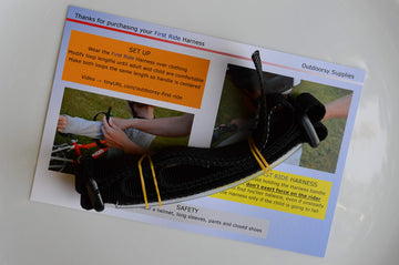 Outdoorsy Supplies First Ride Harness For Kids. Pedal Or Balance Bike Trainer, No Training Wheels