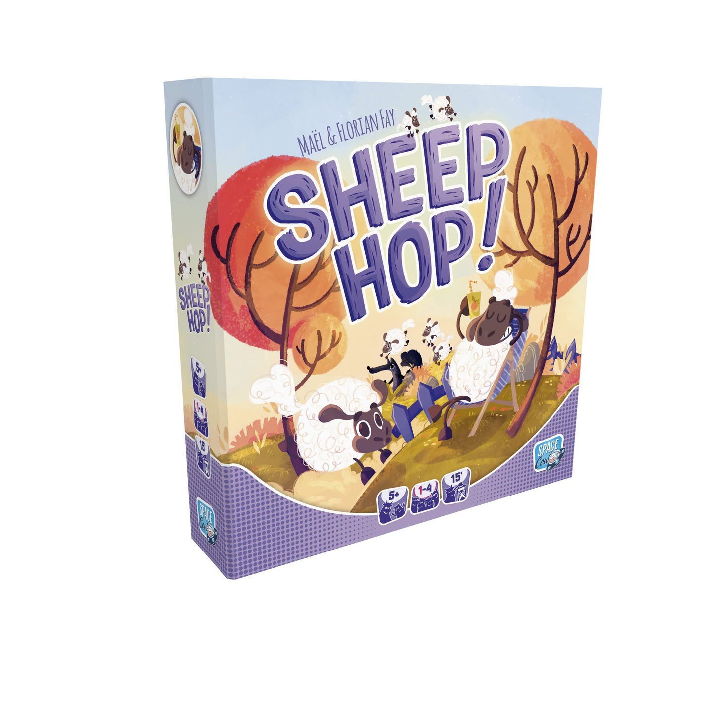 Space Cow Sheep Hop Board Game | Cooperative Strategy Game | Fun Family Game For Kids And Adults | Ages 5+ | 1-4 Players | Avera