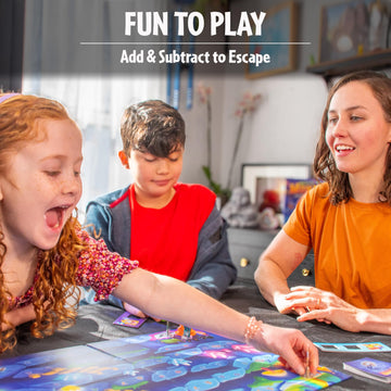 Thinkfun Math Path Monster - Engaging Cooperative Board Game | Enhances Math Skills | Fosters Teamwork | Exciting Math Adventure
