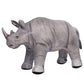 Jet Creations 38    Long/18.5 Tall Inflatable Rhino Toy, Gray Realistic Animal Figurine for Safari Party Decoration, Birthday Gi