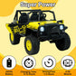 24V 5Ah 2 Seater Power Wheels For Kids, 4Wd Kids' Electric Vehicles With Remote Control For Girls Boys, Utv Ride On Car For Kids