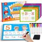 Coogam Math Learning Game for Kids Age 3-8, Number Tracing Handwriting Practice Workbook, Math Addition and Subtraction, Montess