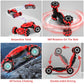 Fosgoit RC Car Toys for Boys Girls 6-12, Birthday Xmas Gifts for 6 7 8 9 10 11 12 Years Old, Gesture Sensing RC Stunt Car with L