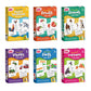Aryans Little Learner Flash Cards for Kids, 6 Boxes, 168 DoubleSided Cards, Educational Toy, Age 2+