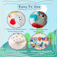 JRD&BS WINL Poke A Dot Art Kit - Magical Animals Theme No-Mess DIY Craft for Kids Mess-Free Fun for Kids, DIY Wood Craft Kits, C