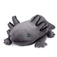 Zhongxin Large 30' Grey Axolotl Plush - Weighted, Realistic Stuffed Animal, Cute Ambystoma Gift For Kids