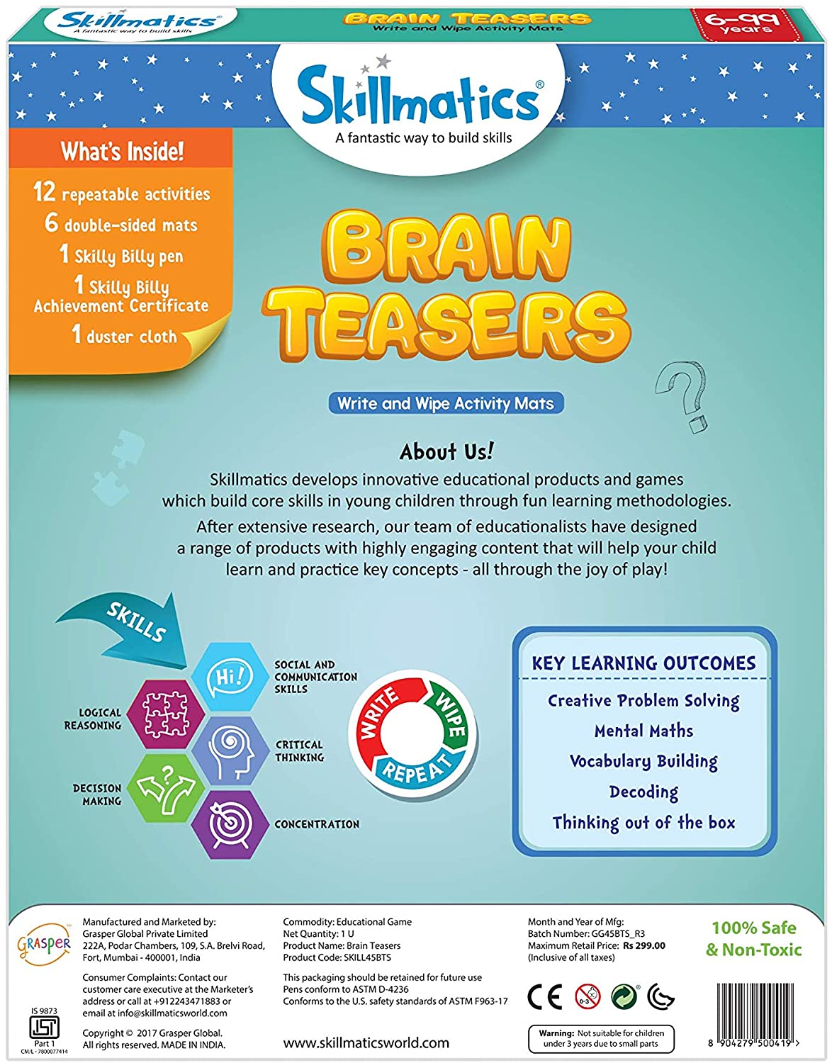The Foundational STEM Skills Mind Benders