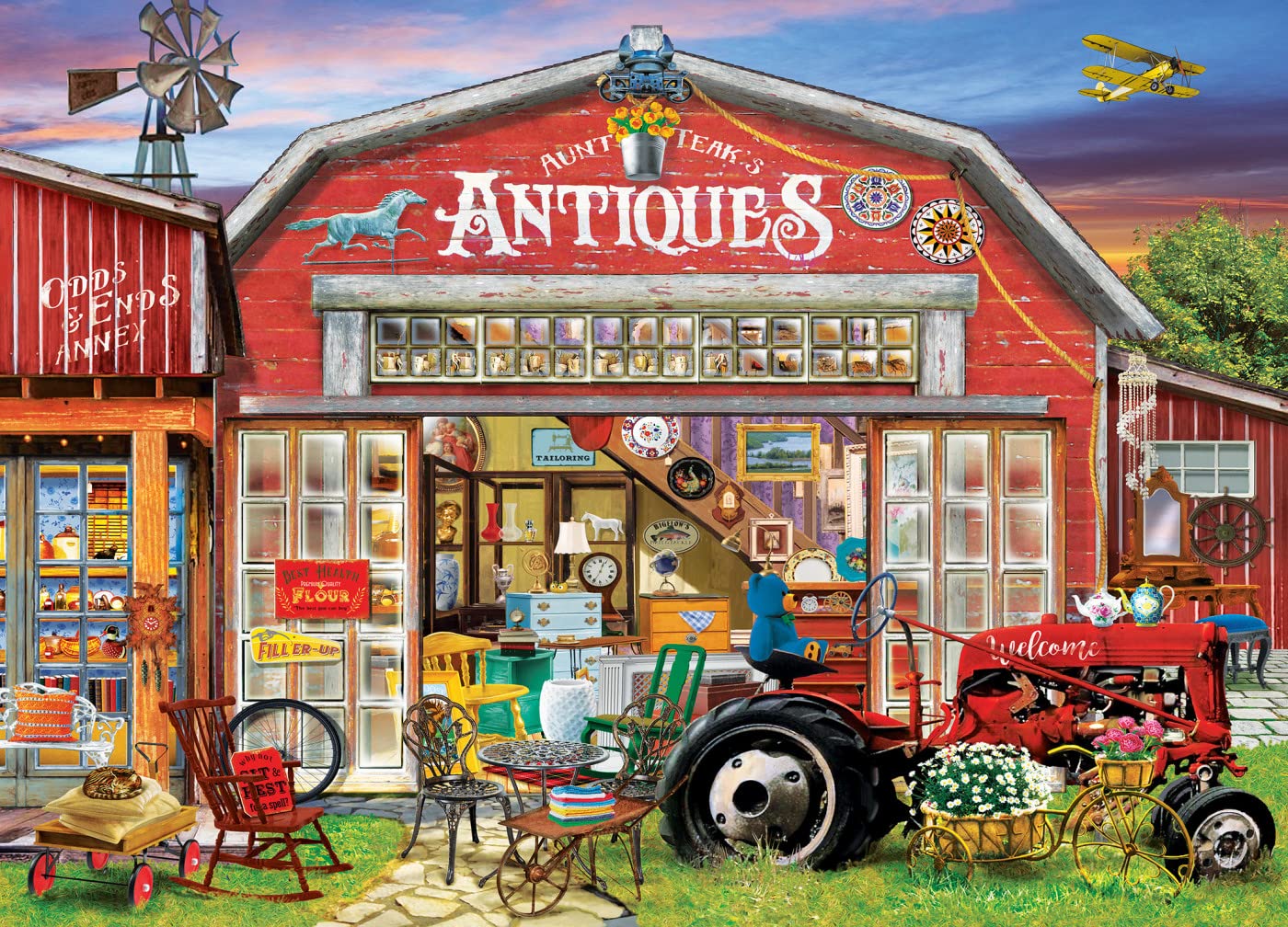 Antiques For Sale 1000 Piece Jigsaw Puzzle