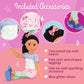 Glitter Girls – Soo Ji 14-Inch Poseable Fashion Doll – Black Hair & Hazel Eyes —Hearts Outfit With Blue Glitter Shoes – Toys, Clothes, And Accessories For Kids Ages 3+