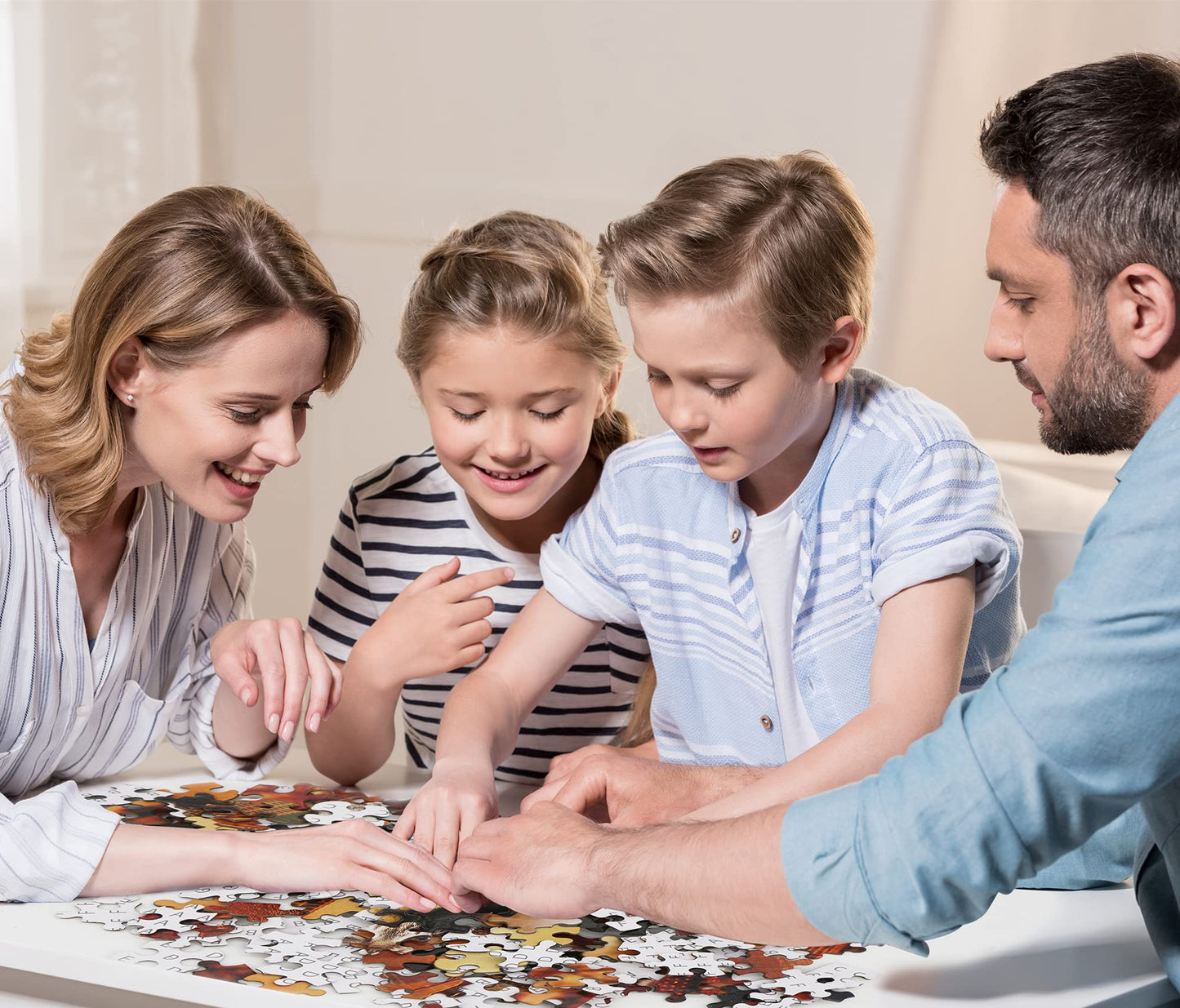 Jigsaw Puzzles 1000 Pieces Puzzles for mature-themeds  Cat Tiger Puzzle Animal mature-themed Toys  27x20 Unique Difficult and Challenge Large Puzzle Game Toys Gift