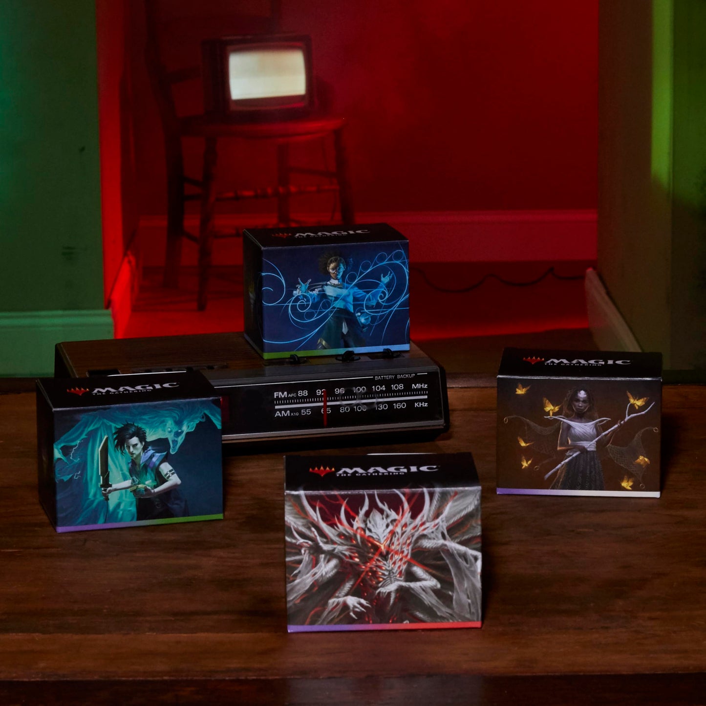 Magic: The Gathering Duskmourn: House Of Horror Commander Deck Bundle - Includes All 4 Decks