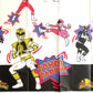 MIGHTY MORPHIN POWER RANGERS Party Decoration Paper Table Cover 54 x 89 1/2 (Officially Licensed Dated 1995)