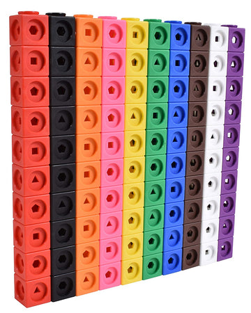 Shapes and Colors Mathematical Towers