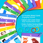 The Bambino Tree Alphabet Flash Cards - Abc Jumbo Flash Cards For Kids Ages 3-6 - Lowercase & Uppercase Letter Recognition Learn