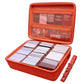 Ltgem Game Card Travel Case,Compatibility Taco Cat Goat Cheese Pizza/Skyjo/Uno/Playing Card Against Humanity And Other Game Card