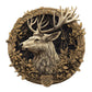Wooden Puzzles For Adults, Wooden Jigsaw Puzzles For Adults Kids, 3D Vision Effect-3D Deer Unique Shaped Wood Puzzles Adult, Cre