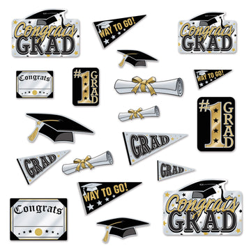 Beistle Graduation Cutouts