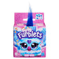 Furby Furblets Ooh-Koo Mini Friend, Rock Music, Speaks Only Furbish, Electronic Plush Toys For Girls & Boys, Interactive Pets, Blue & White, Christmas Stocking Stuffers, 6+