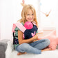 Bayer Design 62216Aa Doll Carrier For Kids Easycarry, Front And Back Portable, Blue, Pink, Fairy