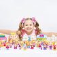 Far Out Toys Love, Diana, Kids Diana Show, Fashion Fabulous Doll With 2-In-1 Lemonade And Flower Stand Pop-Up Shop, 11 Surprise Play Pieces, Purple Lemonade Stand Flips Into Gorgeous Flower Stand, Ages 3+ (33042)