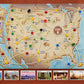 Underdog Games Trekking The National Parks Board Game - Family Fun for Ages 10+, Cardboard, 12x12x4, Multicolor, 3rd Edition