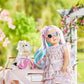 American Girl Truly Me 18-inch Doll Playset with Pink Remote-Control Sports Car, Working Doors & Headlights, Ages 6+