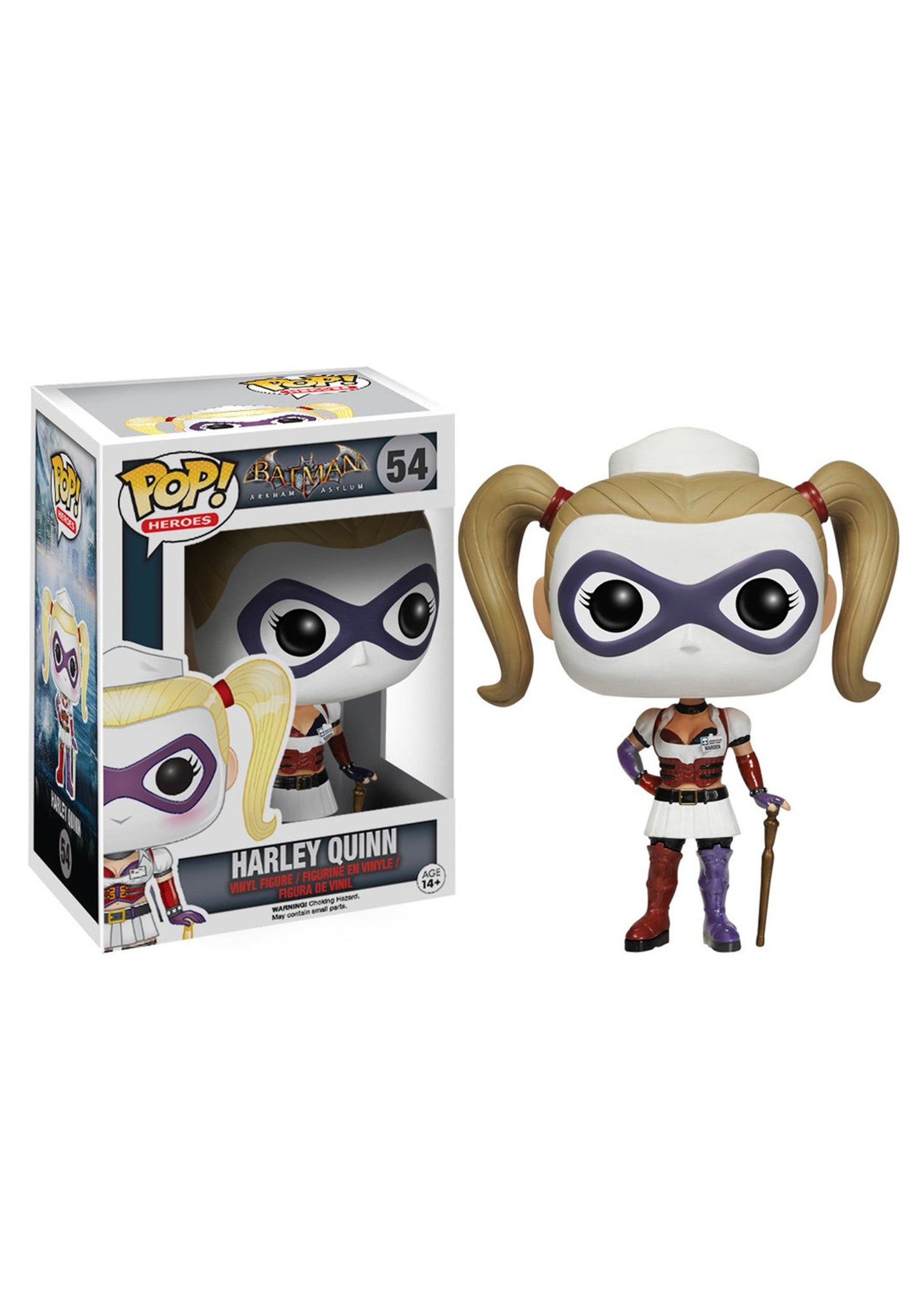Funko Pop Heroes: Arkham Asylum Nurse Harley Quinn