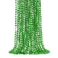 ZZYFGH 24 Pcs Shamrock Necklaces Bulk St Patricks Day Beads Necklace, Plastic Shamrock Necklaces Bulk, 33'' 7mm Green Clover-Sha