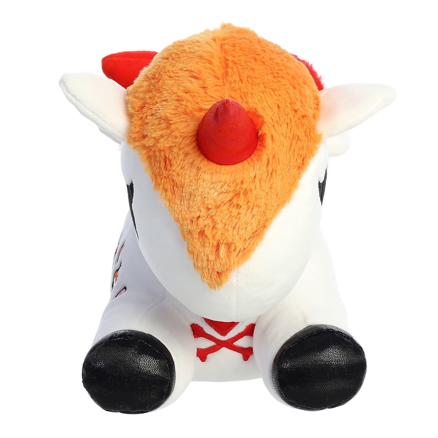 Aurora® Enchanting ©Tokidoki Squishy Jade Stuffed Animal - Bright & Colorful Design - Showpiece Plush - Orange 13 Inches