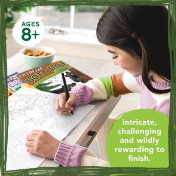 MindWare Extreme Dot-to-Dot: National Parks - Connect-The-dot Activity & Coloring Book for Kids, Teens & Adults - 32 Engaging Pu