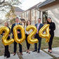 Gold Balloon Number 0 Birthday Balloon 40 Inch, Large Giant Jumbo Mylar Foil Helium Balloon For 2025 10 20 30 40 50 60 70 80 90