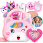 ULOVEME Kids Real Makeup Kit for Little Girls - Real, Non Toxic, Washable Make Up Toy - Umicorn Toys Gift for 3 4 5 6 7 8 9 10 1