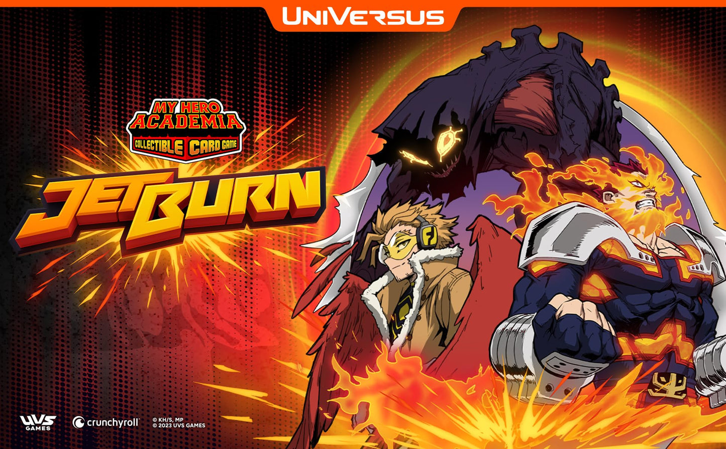 Uvs Games My Hero Academia Collectible Card Game Set 6: Jet Burn Booster Pack (Peg)
