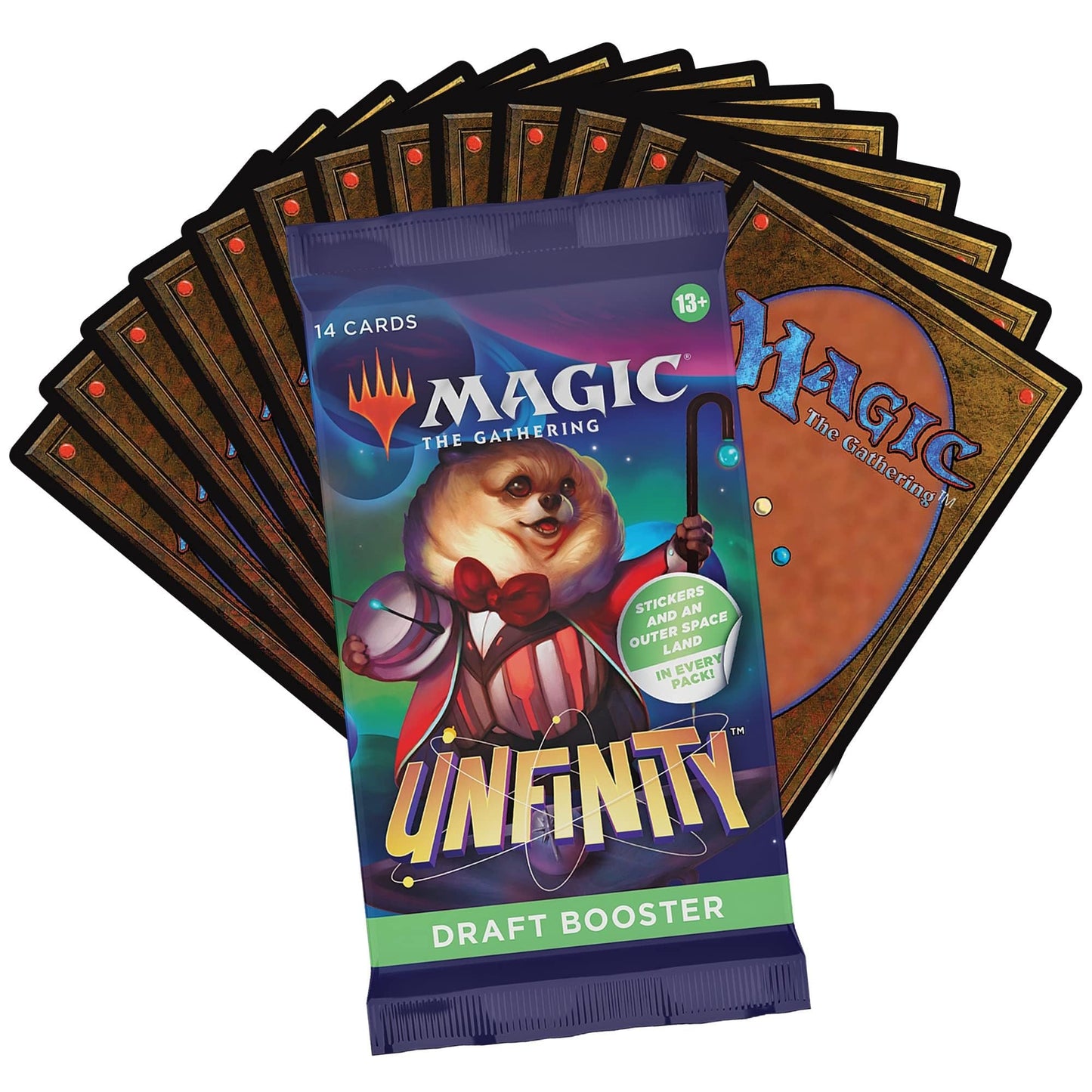 Magic: The Gathering Unfinity 3-Booster Draft Pack | 42 Magic Cards
