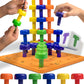 Skoolzy Peg Board Set - Montessori Toys For 2 Year Old - 33 Pc Peg Board For Kids - Occupational Therapy Toys With Pegs, Dice, Lacing String & Storage Bag - Montessori Toys For 2+ Year Old