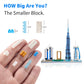 DOLBLOCK Dubai Skyline Micro Mini Blocks Set - 2545 Pieces, Plastic Model Kit for Adults and Kids, Model 8002