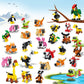 Twerf Party Favors - 20 Pack Mini Animals Building Blocks Set, Goody Bags Stuffers, Small Toys For Kids Prizes, Birthday Party F