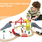 Battery Operated Train For Wooden Track, Motorized Train For Toddlers 3+ Years Old, 3Pcs Train Toy Set Electric Train Compatible With Thomas, Brio, Chuggington, Melissa And Doug