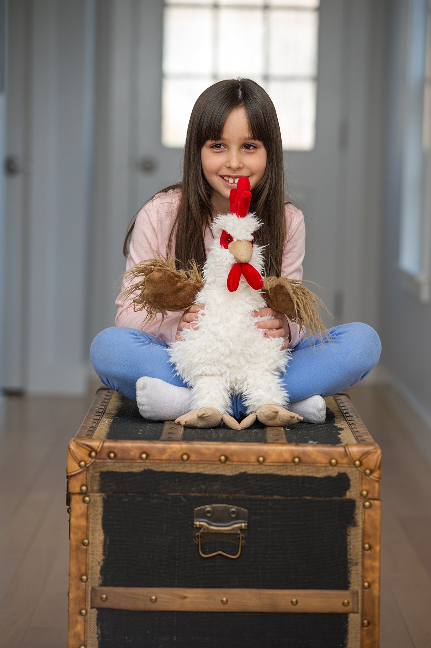 Mary Meyer FabFuzz Stuffed Animal Soft Toy, Rooster, 16-Inches