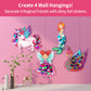 Chalk And Chuckles Cardboard Art And Craft Kit; Fabulous Foil Decorations For Kids Age 4-9 Year; Unicorn; Princess; Mermaid Them