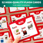 Quokka English Alphabet Cvc Flash Cards | Learn To Read Cards For Kids Ages 3-5 And 4-8 | Phonics Cards For Toddlers 2-4 Years And Kindergarten | Reading Tools For Early Literacy & Phonemic Awareness