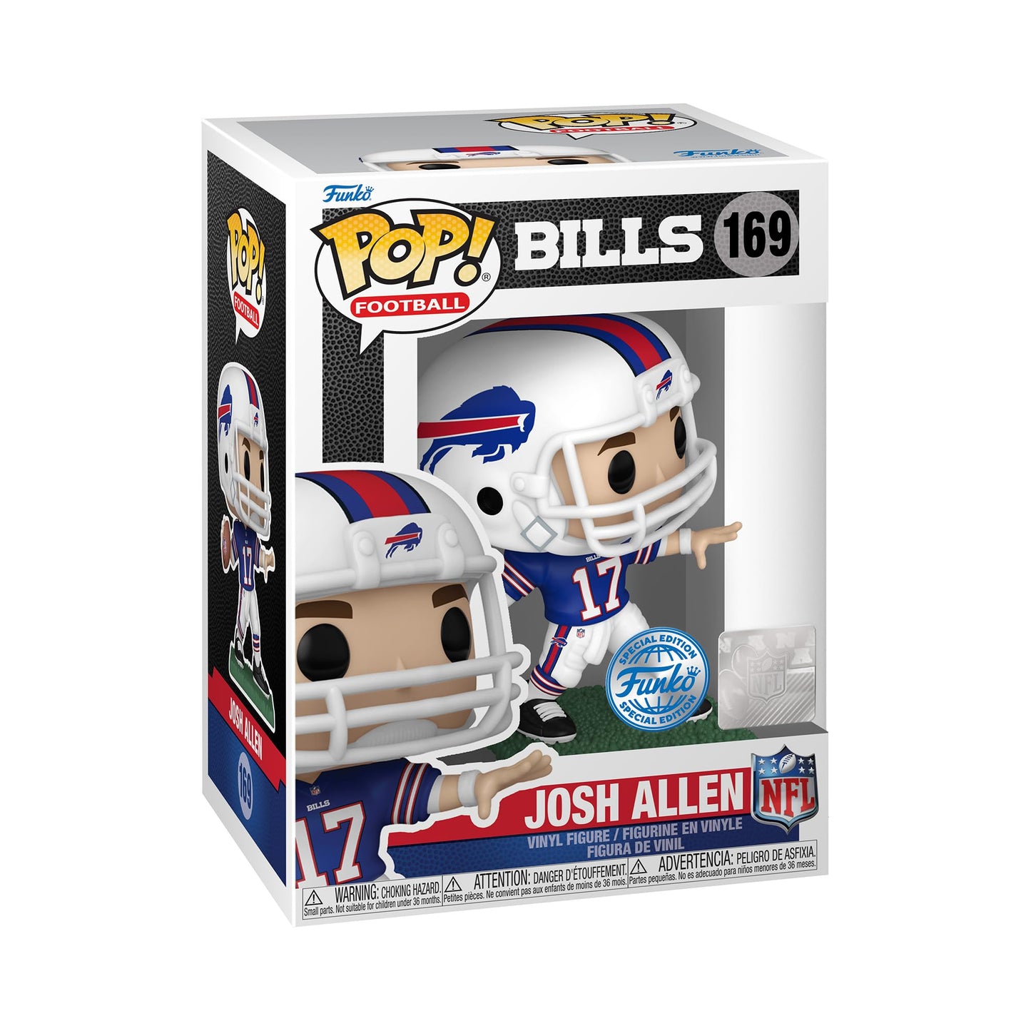 Josh Allen (Buffalo Bills) (Away Jersey) Funko Pop! Nfl Series 9