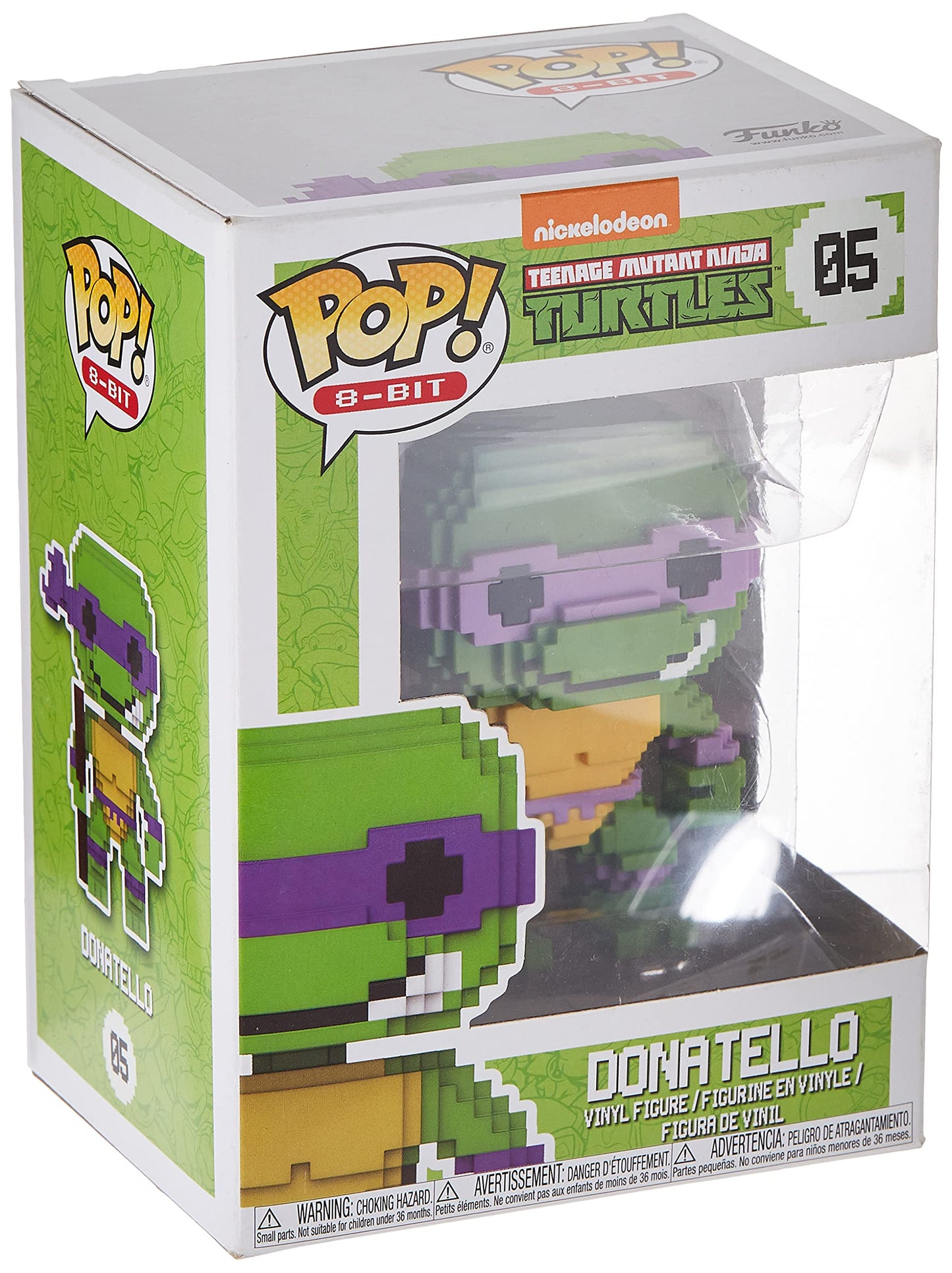 Funko 8-Bit Pop!: Teenage Mutant Ninja Turtles - Donatello Collectible Figure