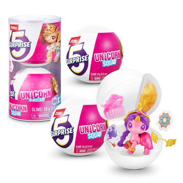 5 Surprise Unicorn Squad Magic Color Change Series 7 (2 Pack) By Zuru Surprise Unicorn With 5 Unicorn Accessories And Wings Unboxing Toy For Girls Perfect Stocking Stuffer
