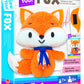 Krafun Fox Animal Sewing Kit For Kids Beginner My First Art & Craft, Includes Fox Doll Stuffed Animal, Instructions & Plush Felt Materials For Learn To Sew, Embroidery, Age 7 8 9 10 11 12